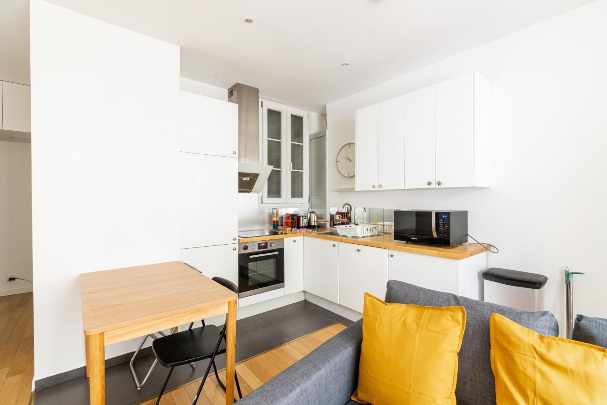 Luxurious 1 Bedroom Republique Vinaigriers Free Netflix Paryż Zewnętrze zdjęcie
