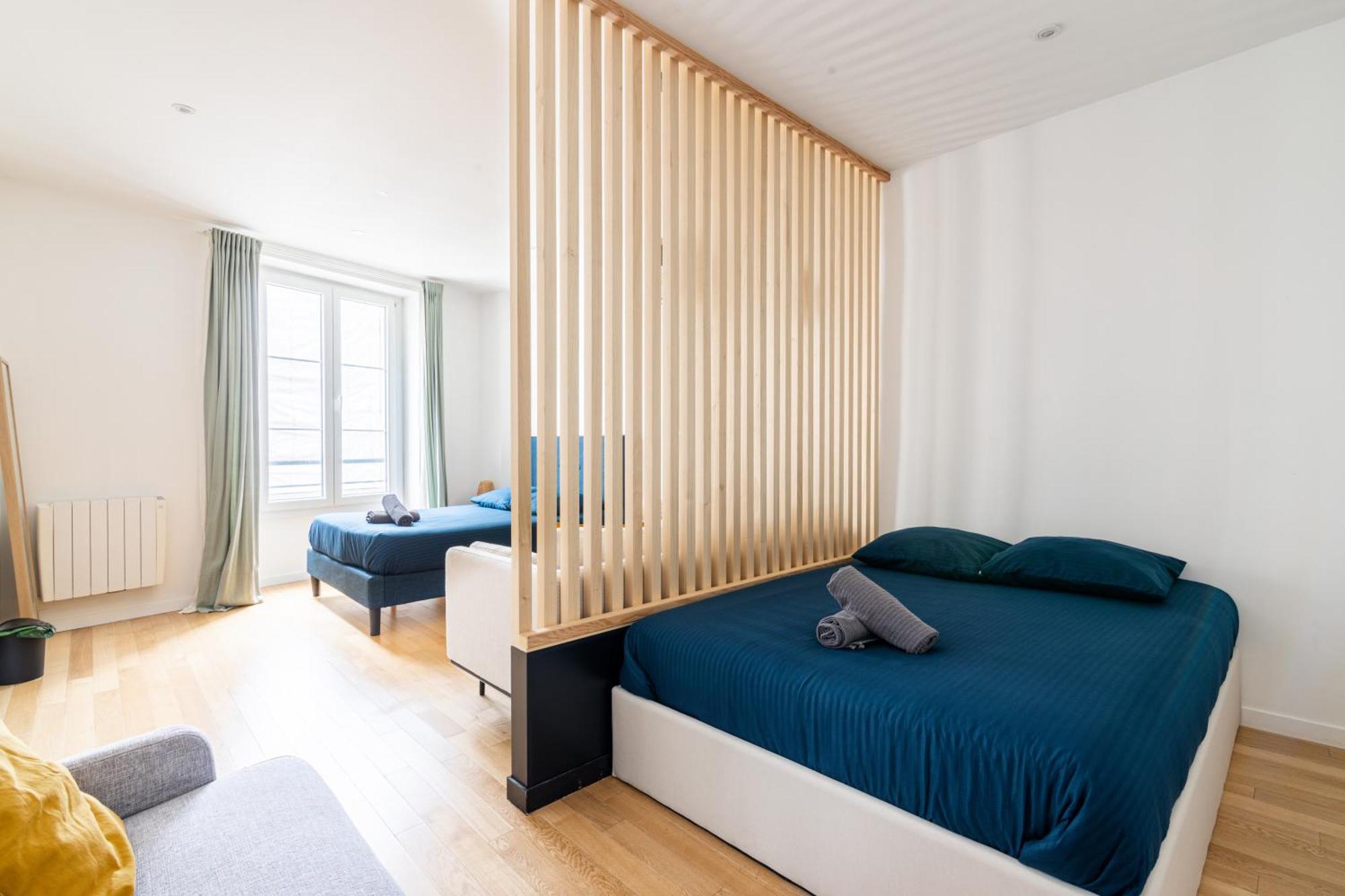 Luxurious 1 Bedroom Republique Vinaigriers Free Netflix Paryż Zewnętrze zdjęcie