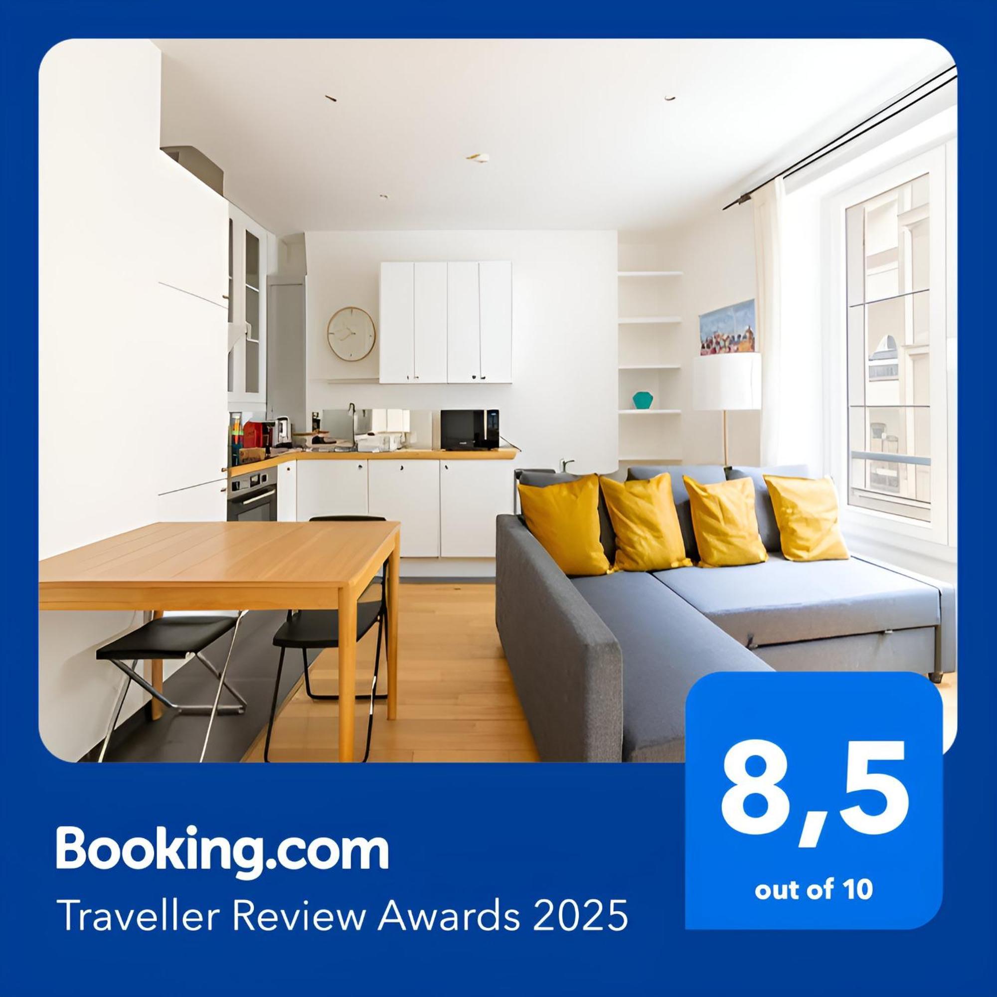 Luxurious 1 Bedroom Republique Vinaigriers Free Netflix Paryż Zewnętrze zdjęcie